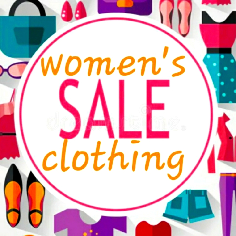 WOMEN'S CLOTHING Thrift prices Good to New New with Tags Sale